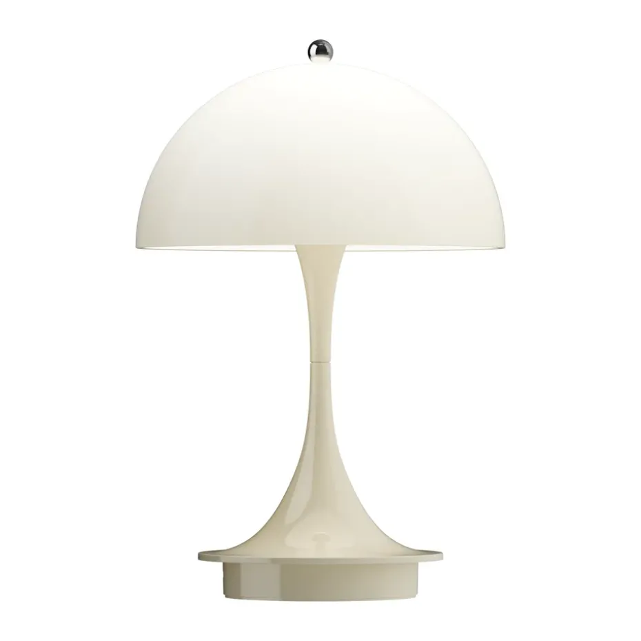 Lámpara de mesa Panthella 160 Portable v3, Opal beige
