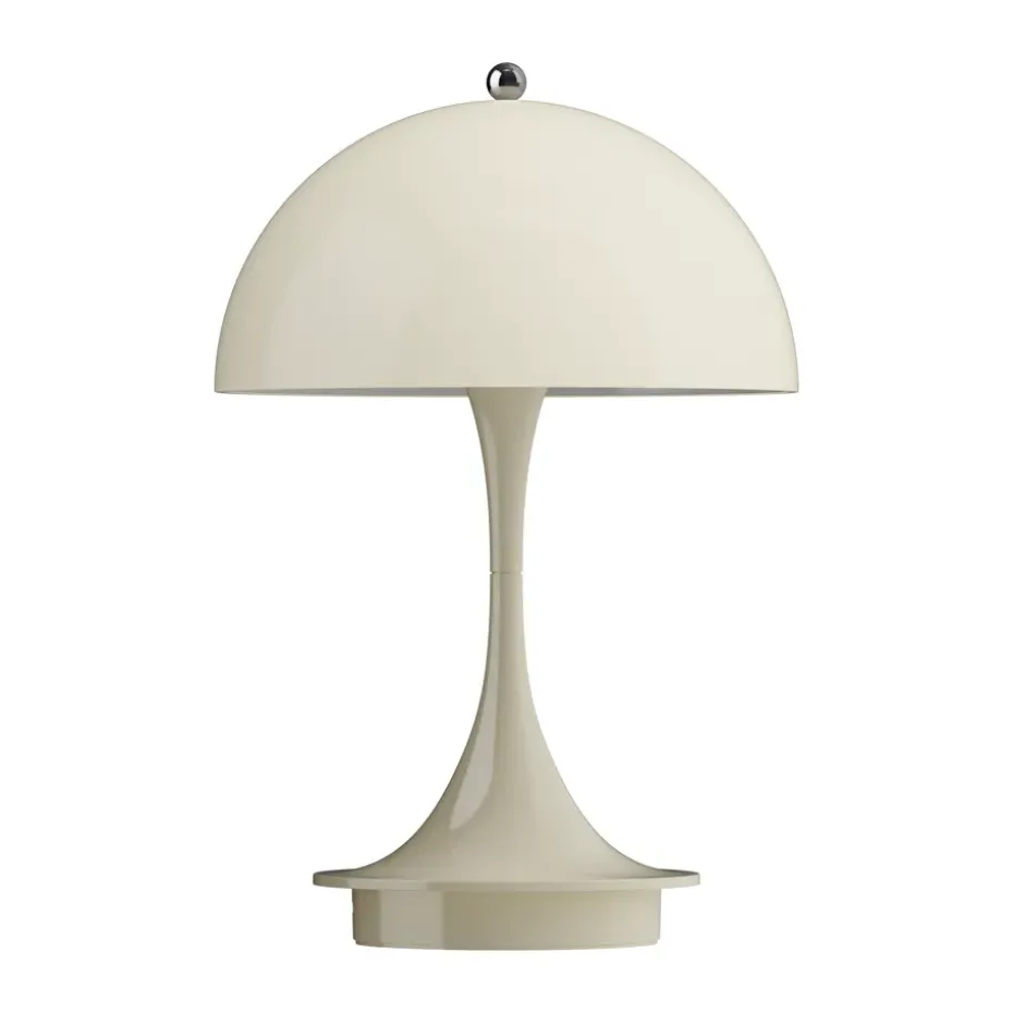 Lámpara de mesa Panthella 160 Portable v3, Opal beige