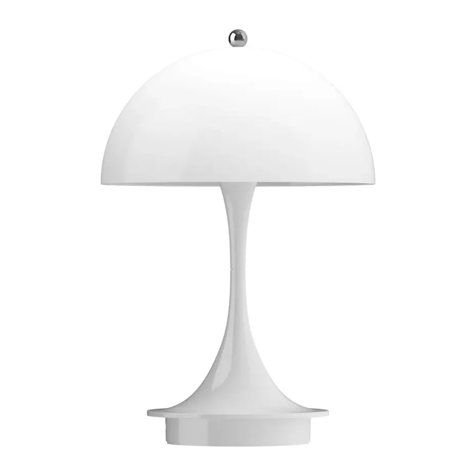 Lámpara de mesa Panthella 160 Portable v3, Opal white