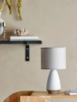 Lámpara de mesa Paprica 27,5 cm, Blanco
