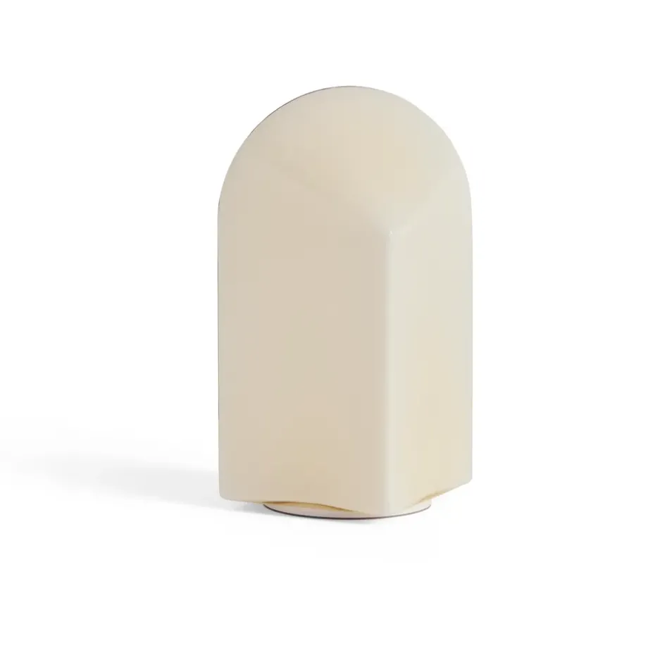 Lámpara de mesa Parade Portable 24 cm, Shell white