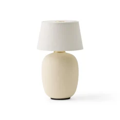 Lámpara de mesa portable Torso, Sand