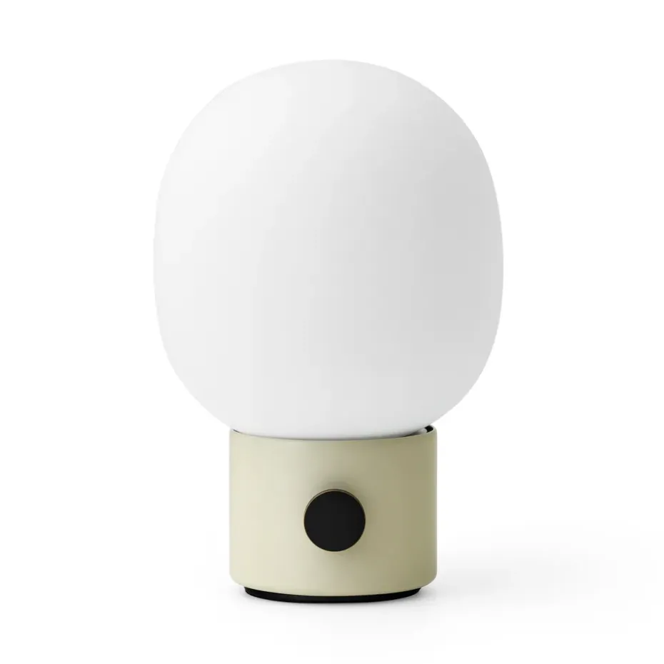 Lámpara de mesa portatil JWDA, Alabaster white