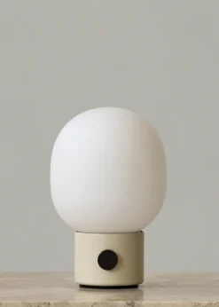 Lámpara de mesa portatil JWDA, Alabaster white