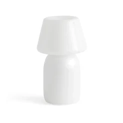 Lámpara de mesa portátil Apollo, blanco