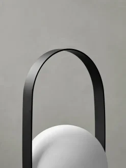Lámpara de mesa portátil Carrie, Negro