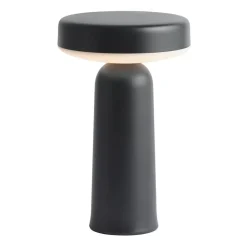 Lámpara de mesa portátil Ease 21,5 cm, Black