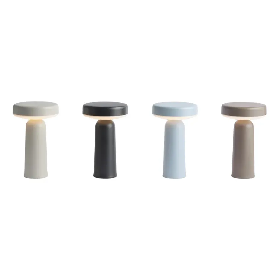 Lámpara de mesa portátil Ease 21,5 cm, Grey