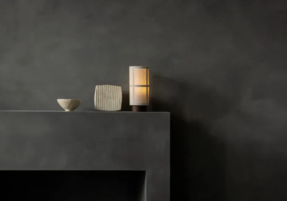 Lámpara de mesa portátil Hashira, Raw