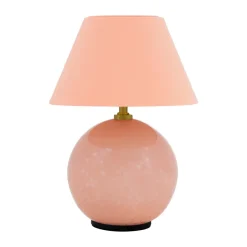 Lámpara de mesa portátil Iris 16, Blush