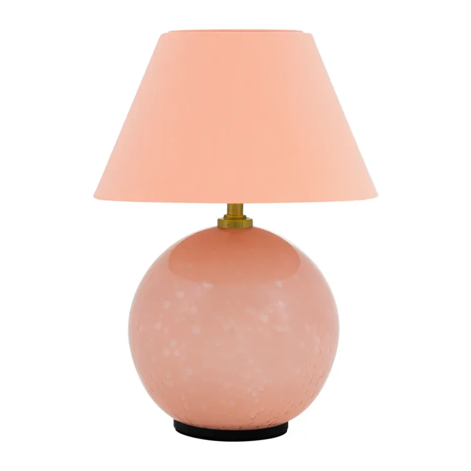 Lámpara de mesa portátil Iris 16, Blush