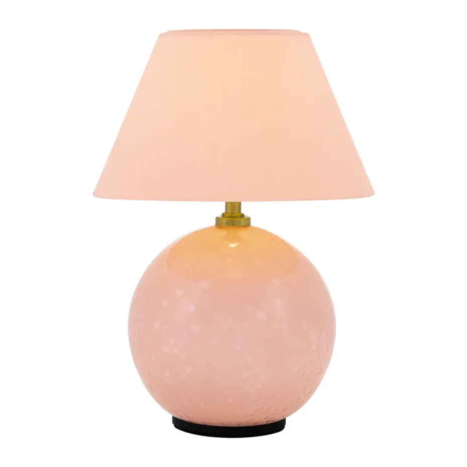 Lámpara de mesa portátil Iris 16, Blush