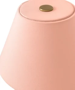 Lámpara de mesa portátil Iris 16, Blush