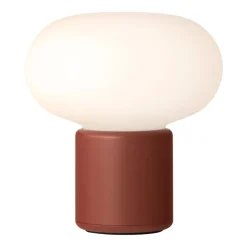 Lámpara de mesa portátil Karl-Johan, Earth red