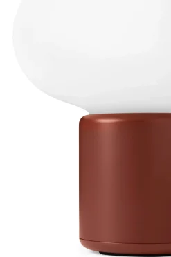 Lámpara de mesa portátil Karl-Johan, Earth red