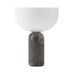 Lámpara de mesa portátil Kizu, Gris du marais