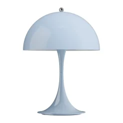 Lámpara de mesa portátil Panthella 250 V3, Opal pale blue