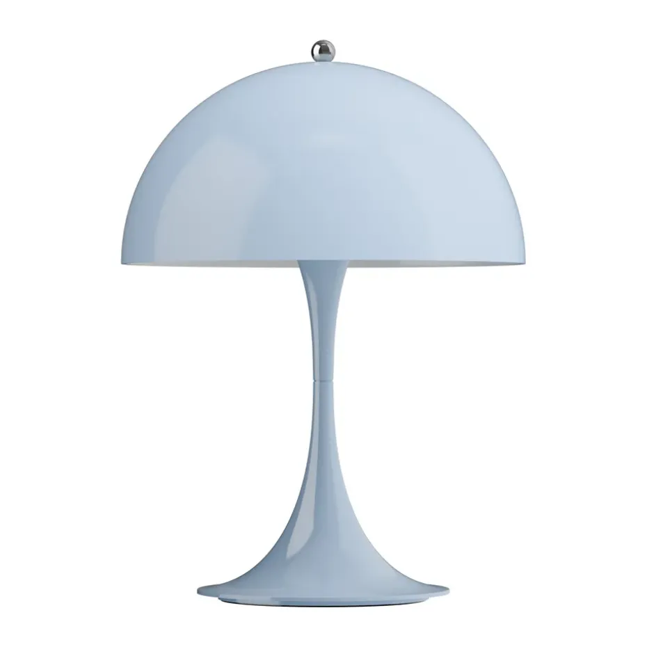 Lámpara de mesa portátil Panthella 250 V3, Opal pale blue