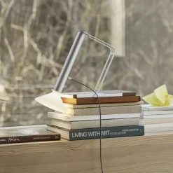 Lámpara de mesa portátil Piton, Aluminio