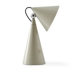 Lámpara de mesa Pose Portable LED, Masilla