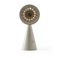Lámpara de mesa Pose Portable LED, Masilla