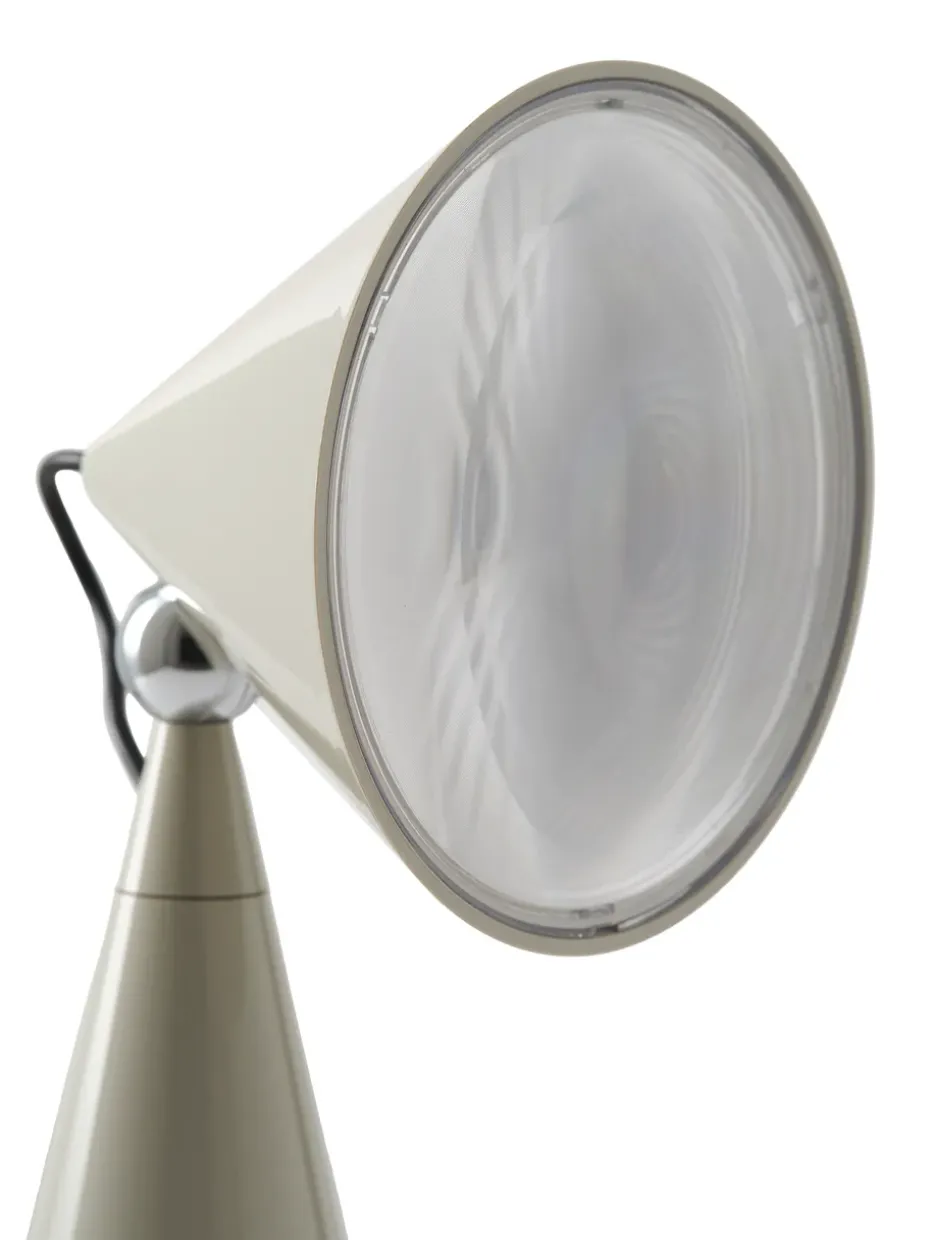 Lámpara de mesa Pose Portable LED, Masilla
