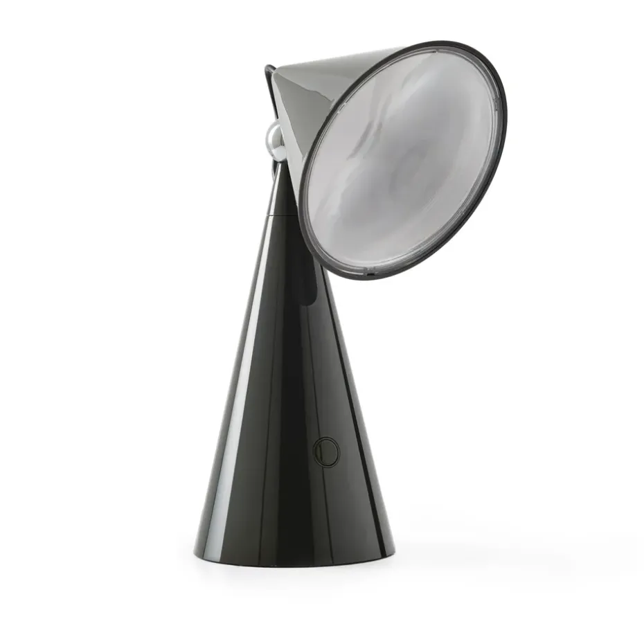 Lámpara de mesa Pose Portable LED, Verde alga