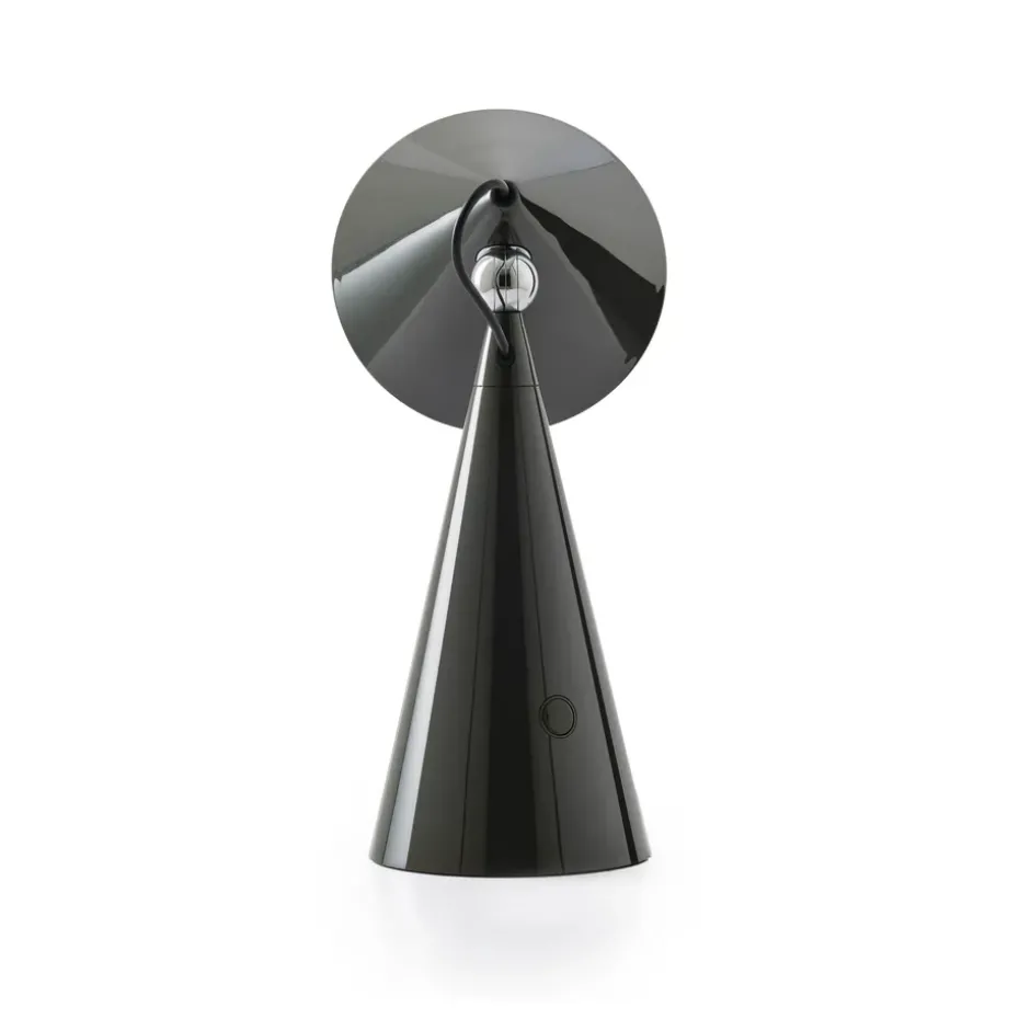 Lámpara de mesa Pose Portable LED, Verde alga