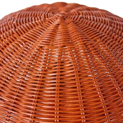 Lámpara de mesa Rattan, Coral