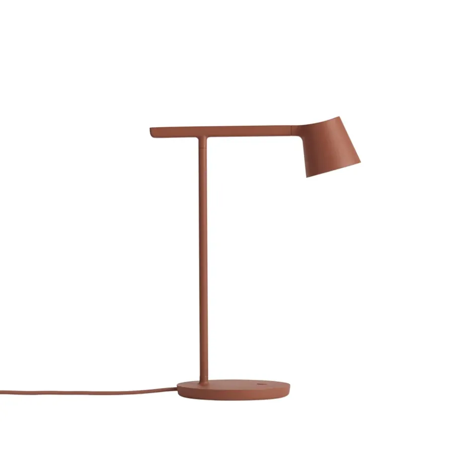 Lámpara de mesa Tip, marrón cobre