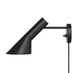 Lámpara de pared AJ, Negro