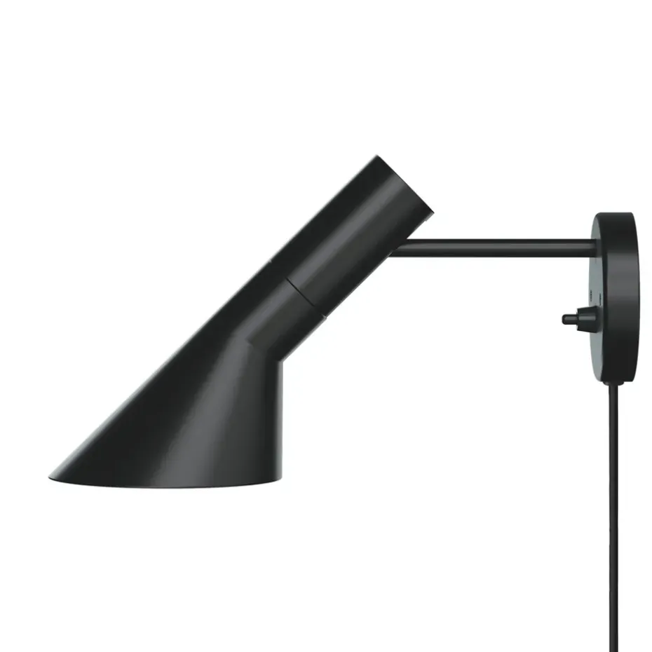 Lámpara de pared AJ, Negro