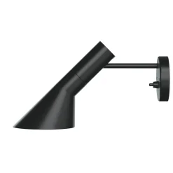 Lámpara de pared AJ, Negro