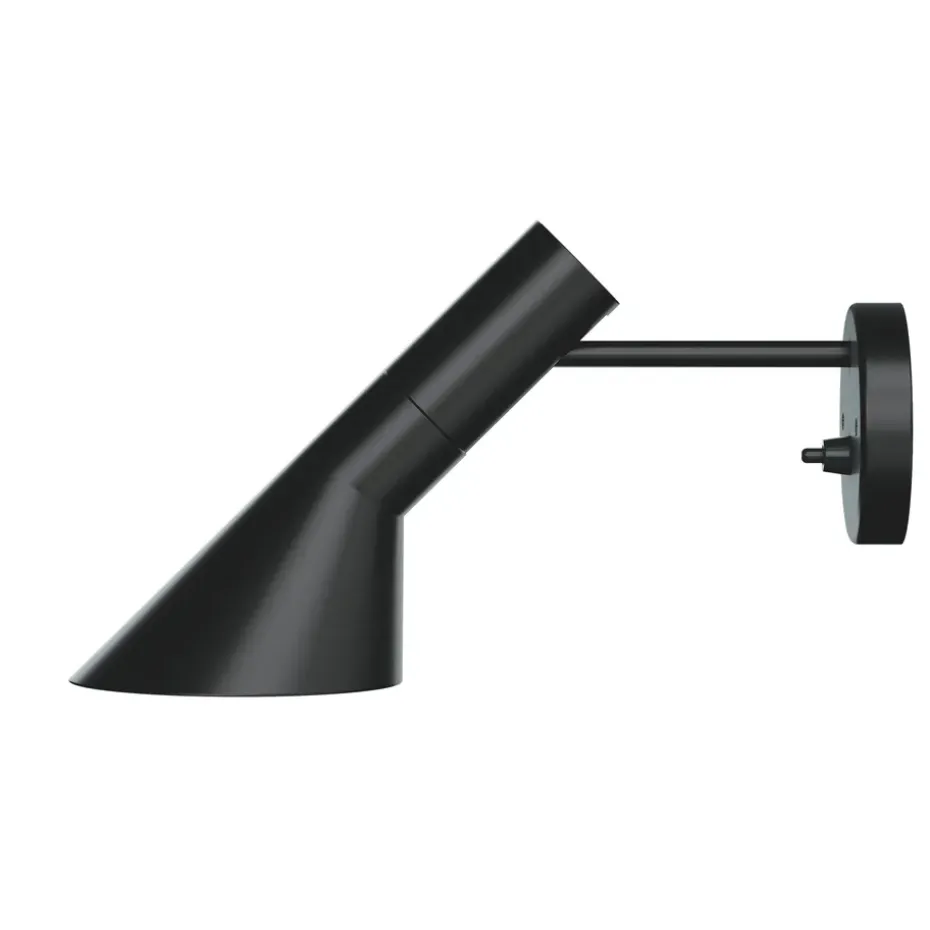 Lámpara de pared AJ, Negro