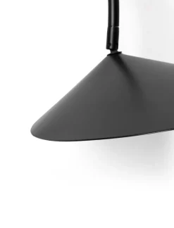 Lámpara de pared Arum swivel tall, Black