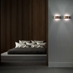 Lámpara de pared Aura W1, Rose gold