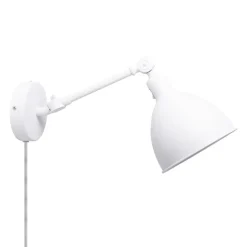 Lámpara de pared Bazar mini, Blanco arena