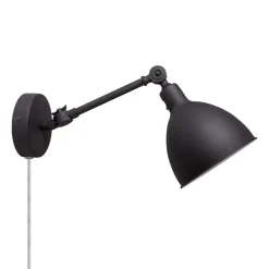 Lámpara de pared Bazar mini, Negro arena