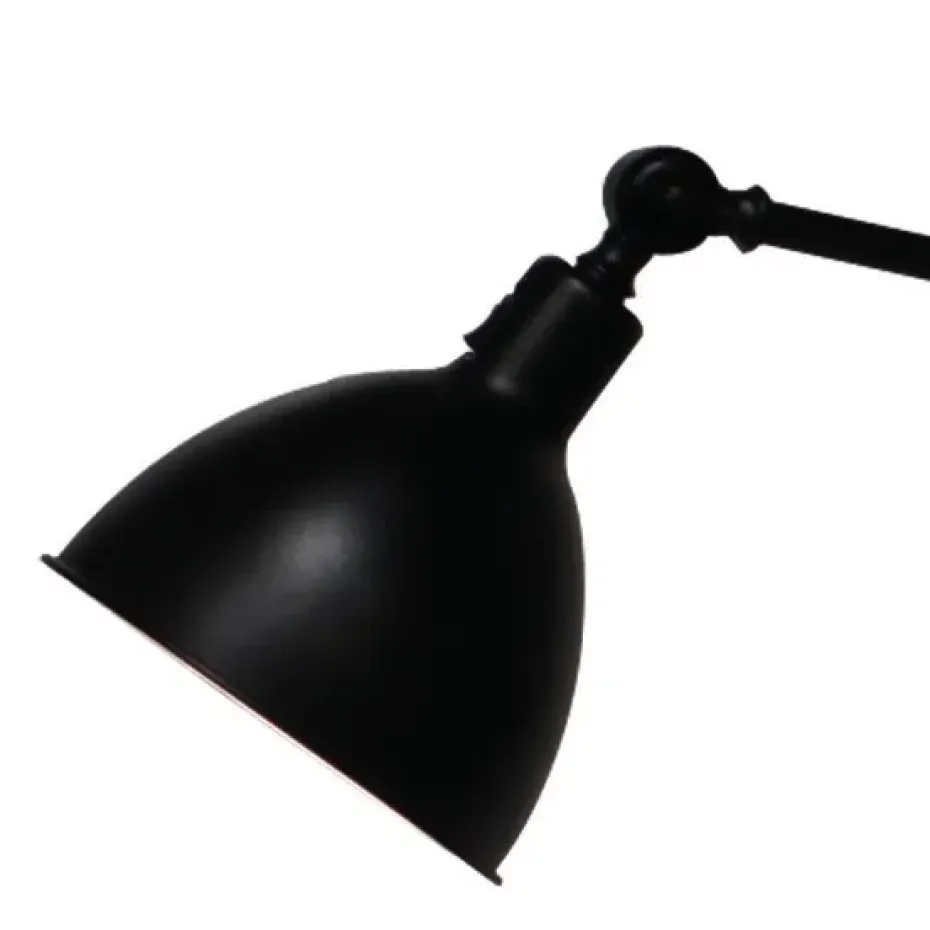 Lámpara de pared Bazar, Negro arena