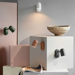 Lámpara de pared Buddy, instalación fija, Warm Beige