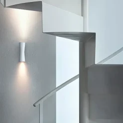 Lámpara de pared Clessidra 40°+40, Blanco