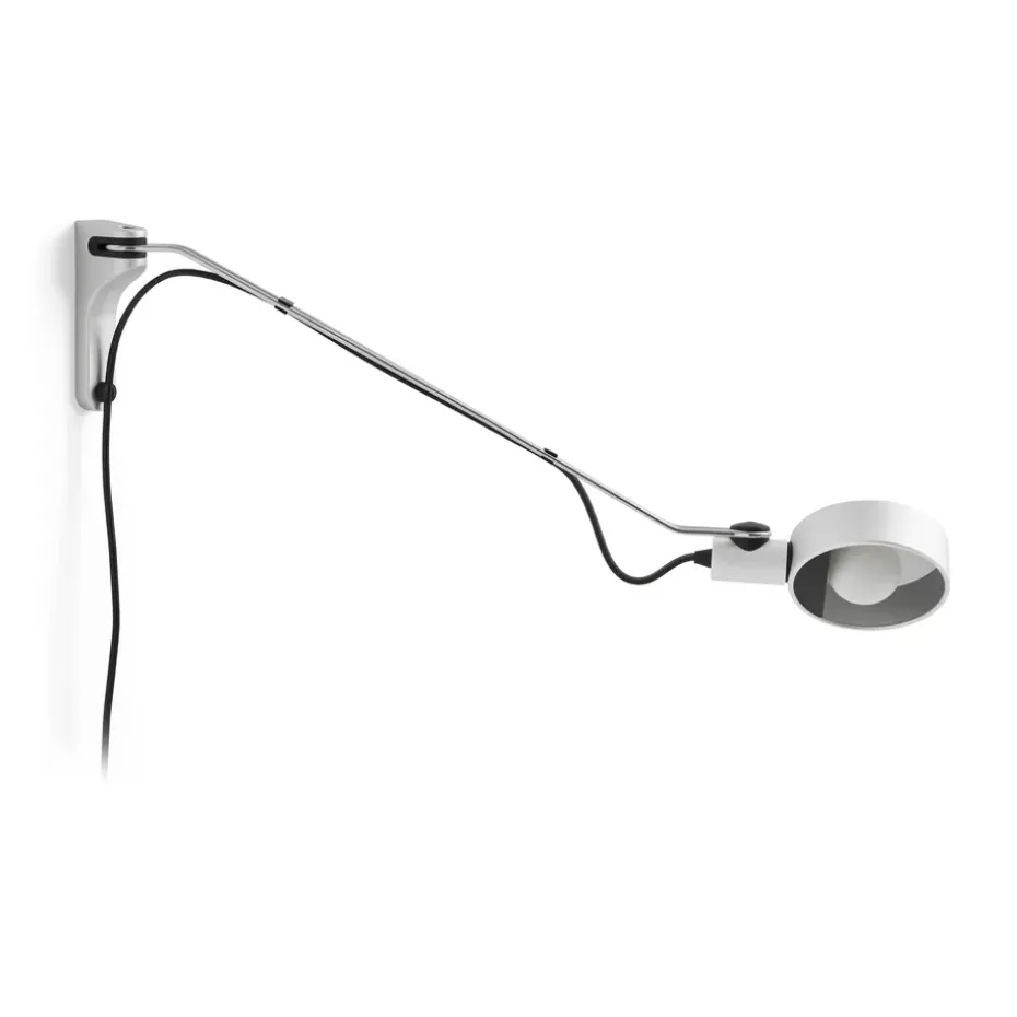 Lámpara de pared Cupola Wall 60,7 cm, Clear anodised