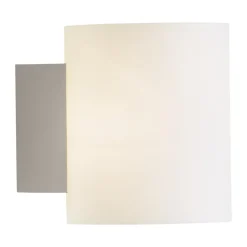Lámpara de pared Evoke S, Blanco-vidrio opalino