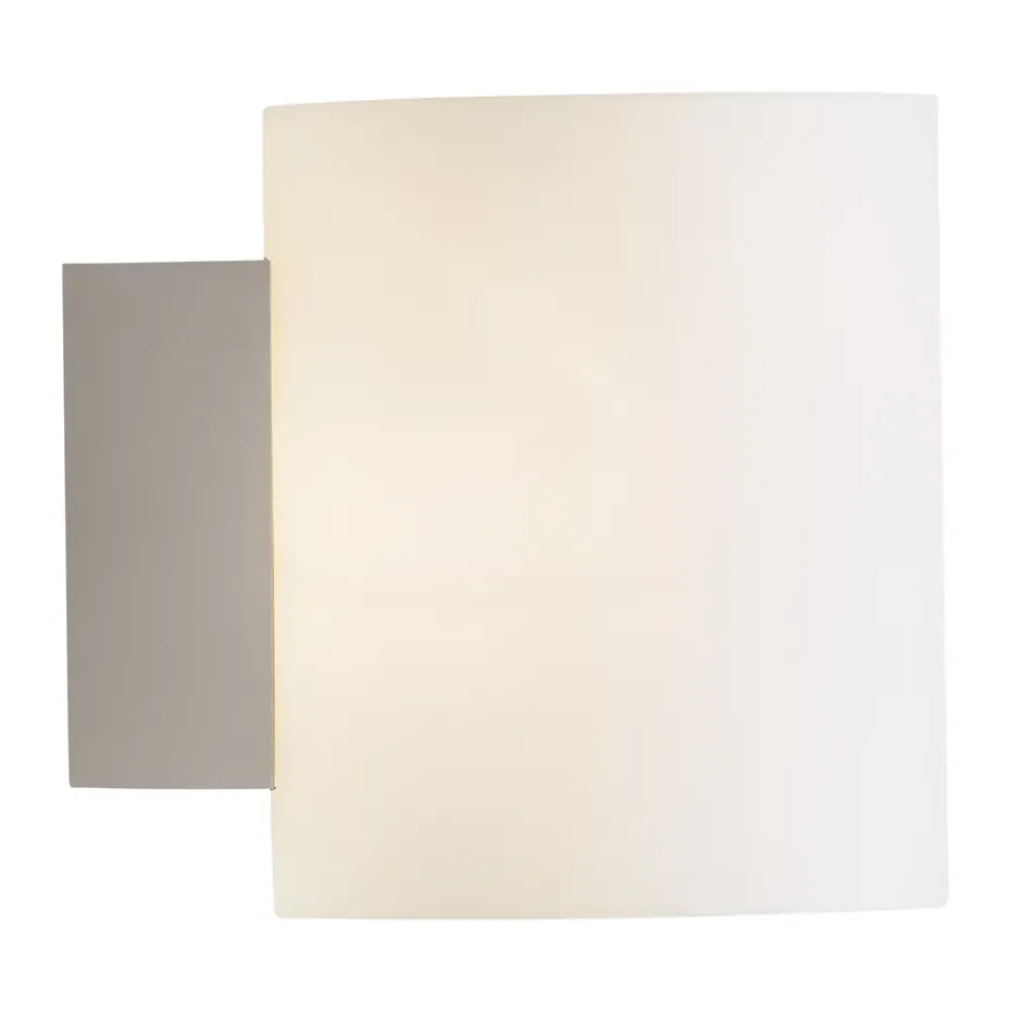 Lámpara de pared Evoke S, Blanco-vidrio opalino