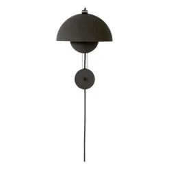 Lámpara de pared Flowerpot VP8, Matt black