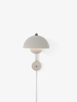 Lámpara de pared Flowerpot VP8, Matt light grey