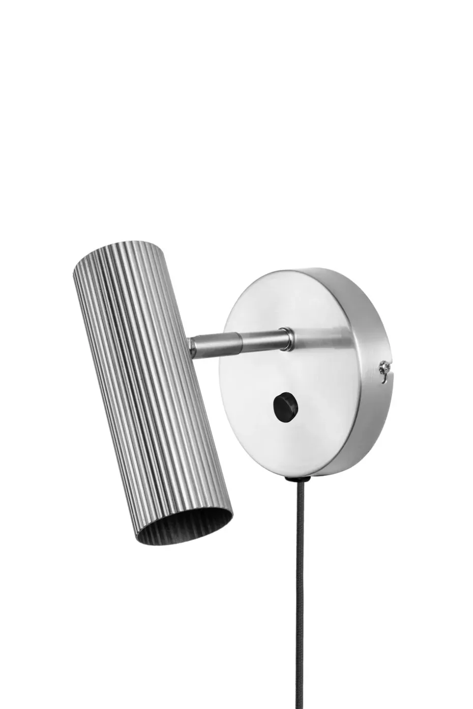 Lámpara de pared Hubble, Acero cepillado
