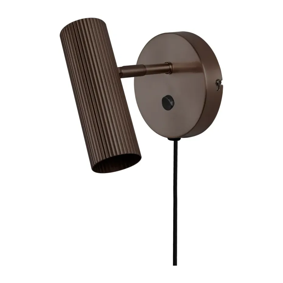 Lámpara de pared Hubble, Bronce