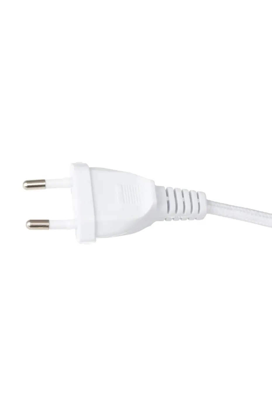 Lámpara de pared Lou, Bouclé blanco-beige