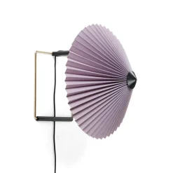 Lámpara de pared Matin wall Ø30 cm, Lavender shade